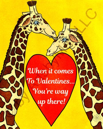 Greeting Cards Gage And Gabby Giraffe