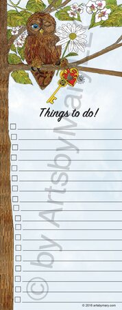 Notepads Wilbur-Things To Do