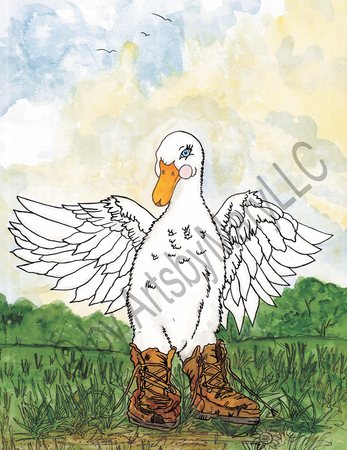 Greeting Cards Davey Duck