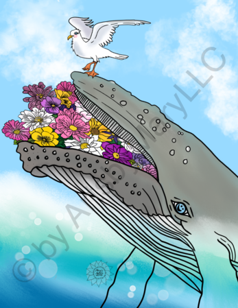 Art Prints Shalala  The Whale