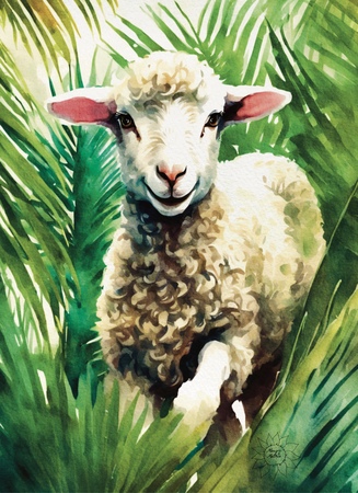 Greeting Cards Lamb of God