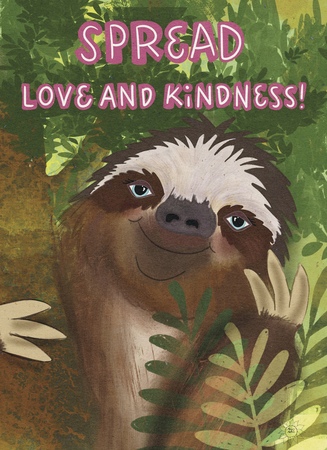 Greeting Cards Dutton the Whimsical Sloth