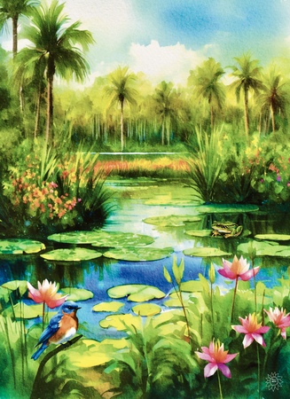 Art Prints Enchanting Everglades
