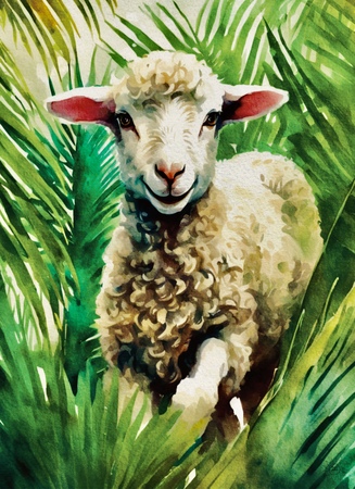 Greeting Cards Lamb of God
