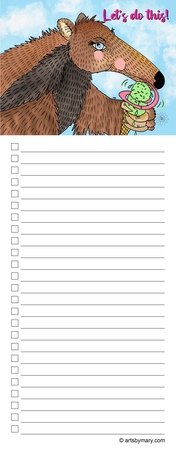 Notepads Riley The Anteater 