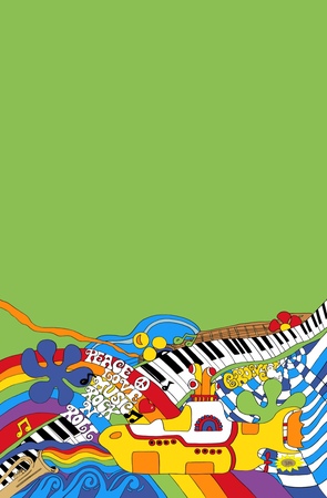 Notepads Time Warp - Green