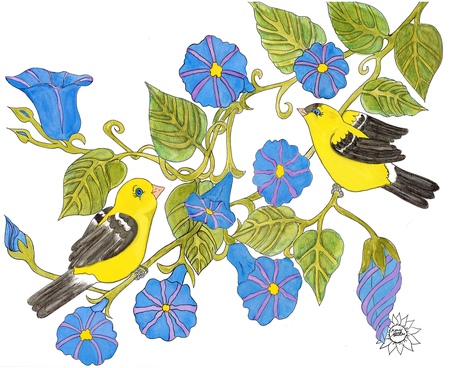 Art Prints Mia and Noah