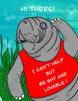 greeting-cards Mumford The Manatee