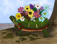 Greeting Cards Porter The Painted T..