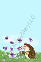 Notepads Izzy Hedgehog 