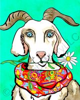 greeting-cards Gretchen The Goat