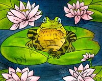 greeting-cards Fredrick the Bullfrog 