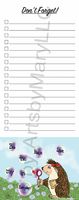 Notepads Izzy Hedgehog-Don't ..