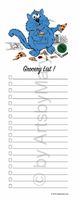 Notepads Fat Cat Hungry- Groc..