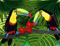 greeting-cards Charlie and Sophie Toucan