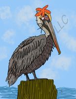 Greeting Cards Phyllis The Pelican 