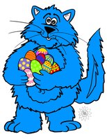 Art Prints Fat Cat Easter