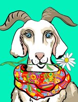 Art Prints Gretchen The Goat