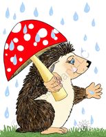 greeting-cards Hoban The Hedgehog