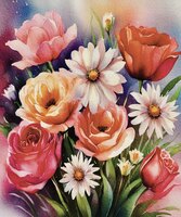 Greeting Cards Floral Bouquet