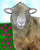 Art Prints Heather the Polypay ..