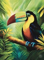 Greeting Cards Keel Billed Toucan 