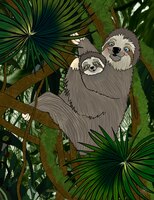 Greeting Cards Winifred Sloth and B..