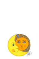 Notepads Sun and Moon