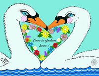 Art Prints Love Is Spoken Here