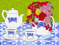 Art Prints Tea Time