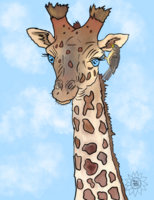 Greeting Cards Genny Giraffe