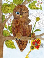 Art Prints Wilbur Owl