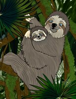 Art Prints Winifred Sloth and B..