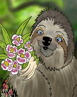 Greeting Cards Winifred Sloth - Orc..