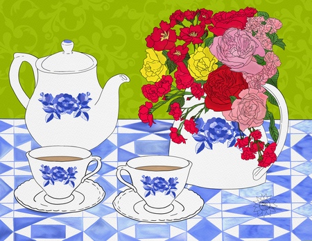 Art Prints Tea Time
