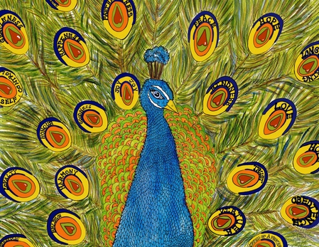 Art Prints Virtues of a Feather